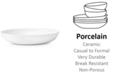 Villeroy & Boch Serveware For Me Collection Porcelain Shallow Round Serving Bowl